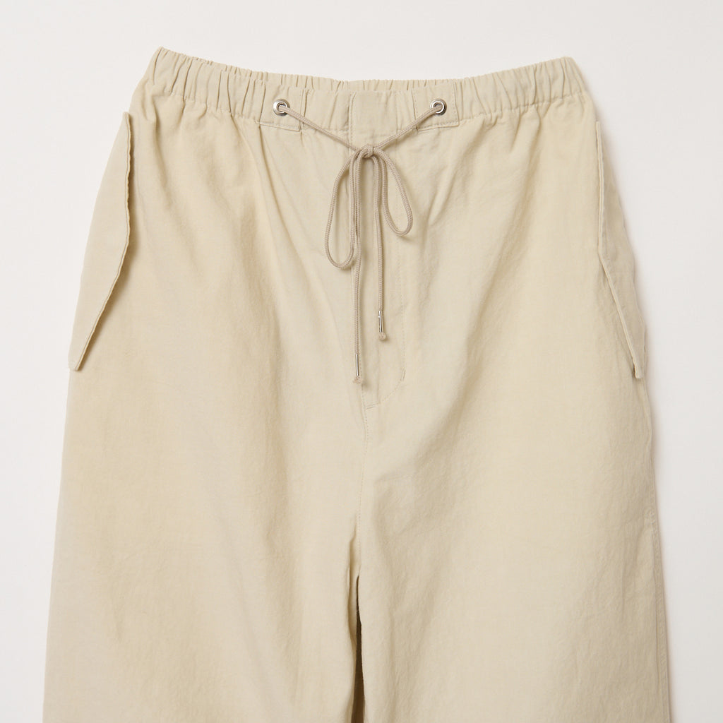 PARACHUTE PANTS / CREAM – SHISHIKUI
