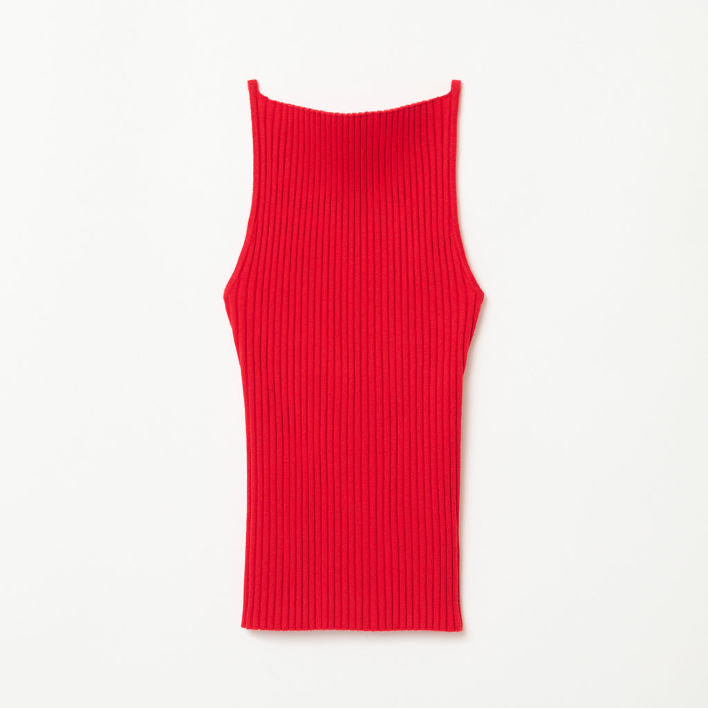 KNIT CAMI / RED – SHISHIKUI