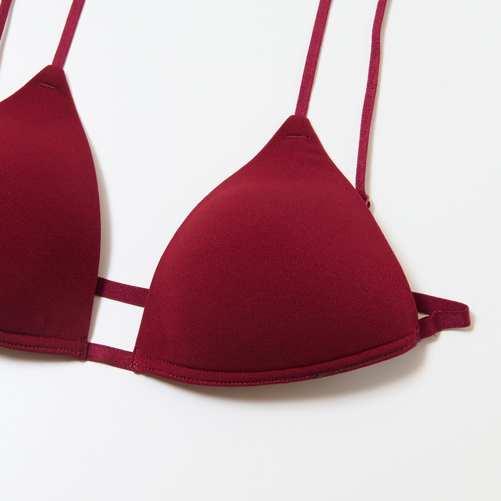 Strap Bra / WINE RED – SHISHIKUI