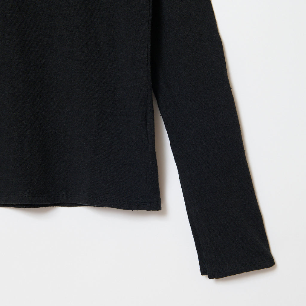 シシクイSHISHIKUI holed north カットアウトトップス♥黒新品 New long / BLACK – SHISHIKUI