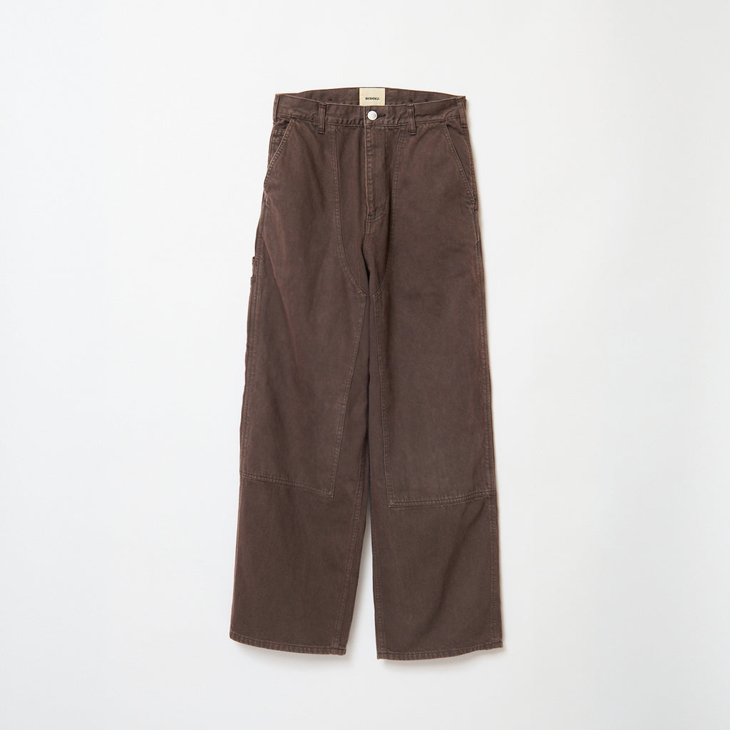 Painter pants / BROWN – SHISHIKUI