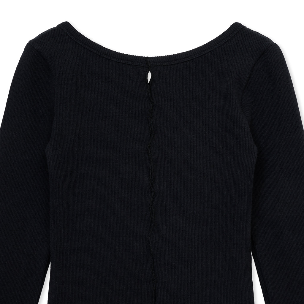 holed topp / BLACK – SHISHIKUI