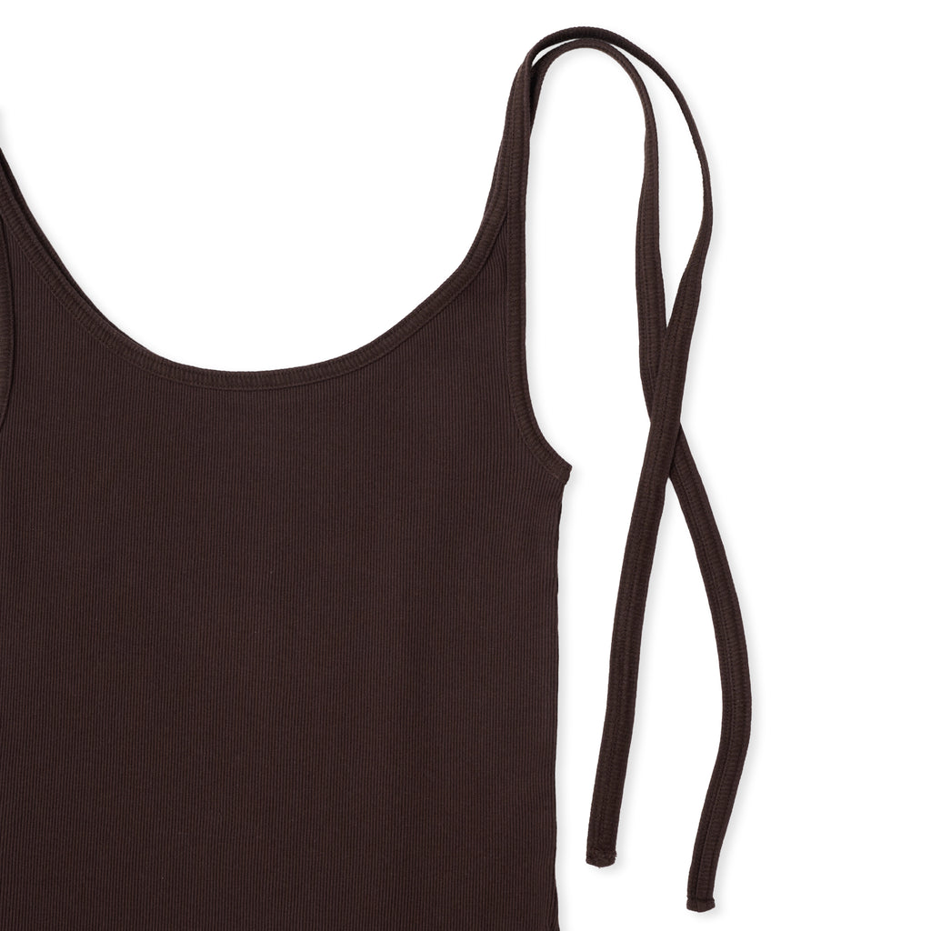 新品 完売品 SHISHIKUI COTTON C ブラウン M キャミソール RIBBON CAMI / D BROWN – SHISHIKUI
