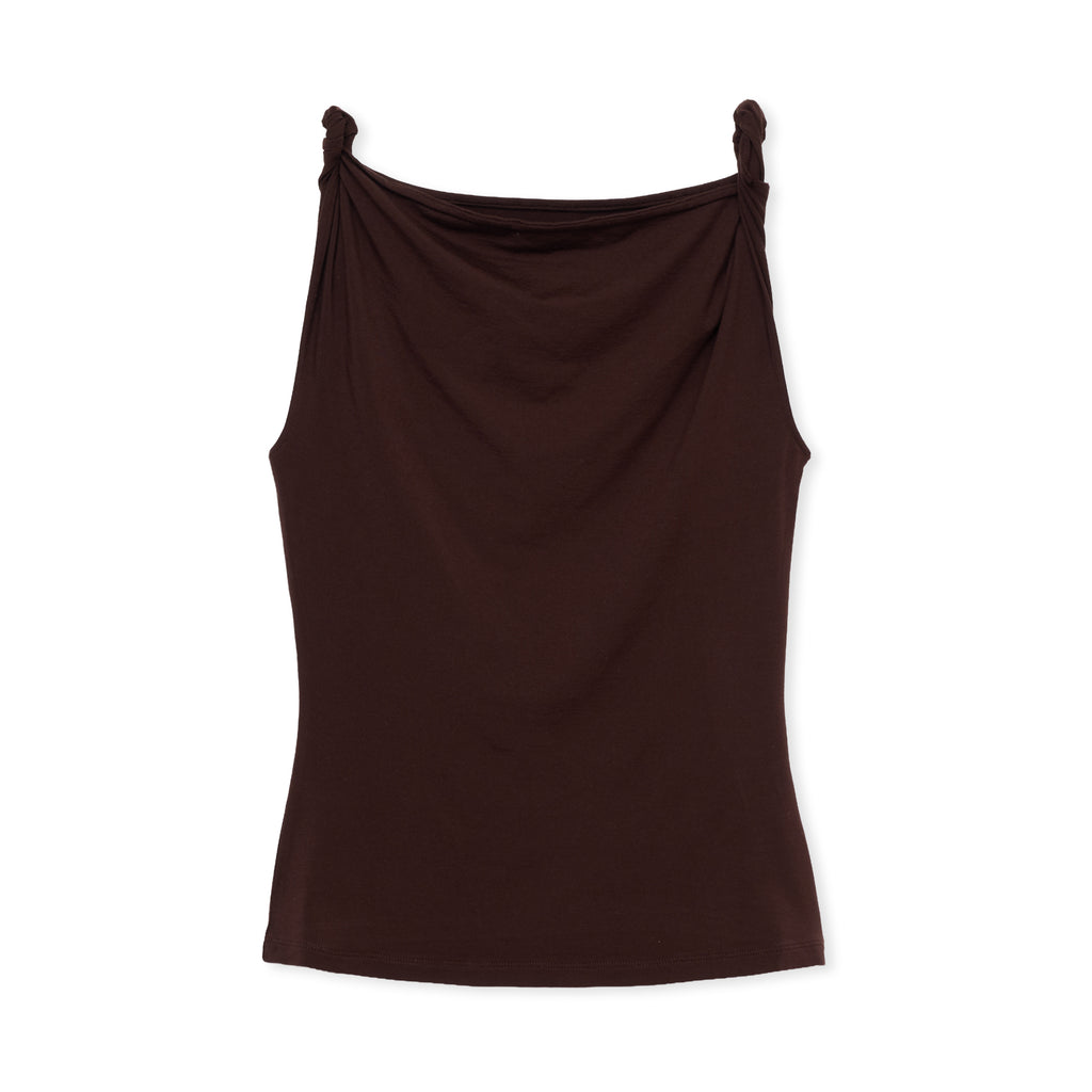 トップス THE SHISHIKUI tty / brown nejiri / D BROWN – SHISHIKUI