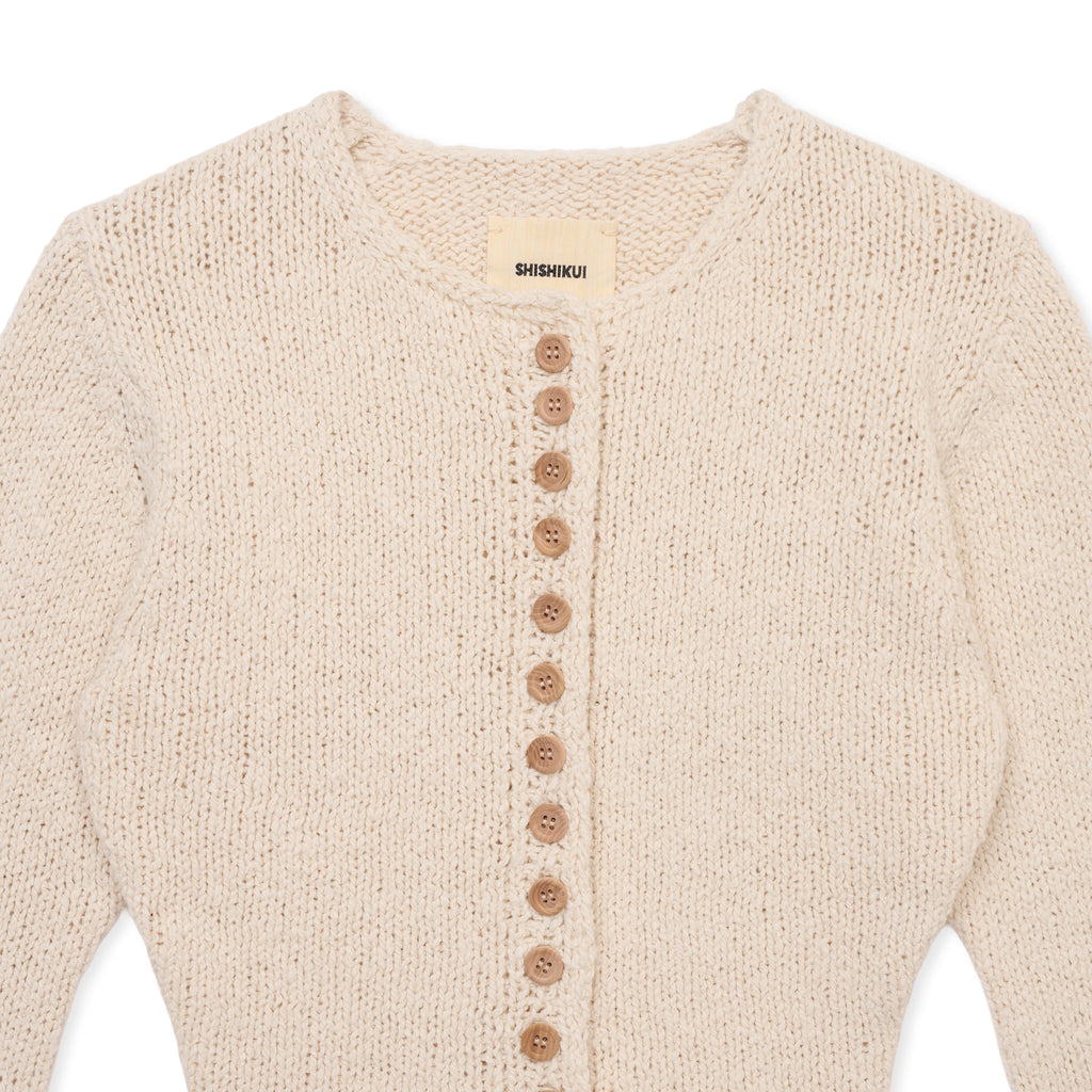 SHISHIKUI　MANY BOTAN / OFF WHITE　メニーボタン MANY BOTAN / OFF WHITE – SHISHIKUI
