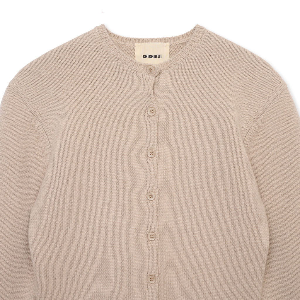 Cardigan / BEIGE – SHISHIKUI