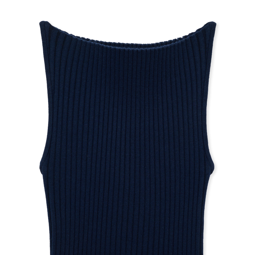 Knit Cami O / NAVY – SHISHIKUI