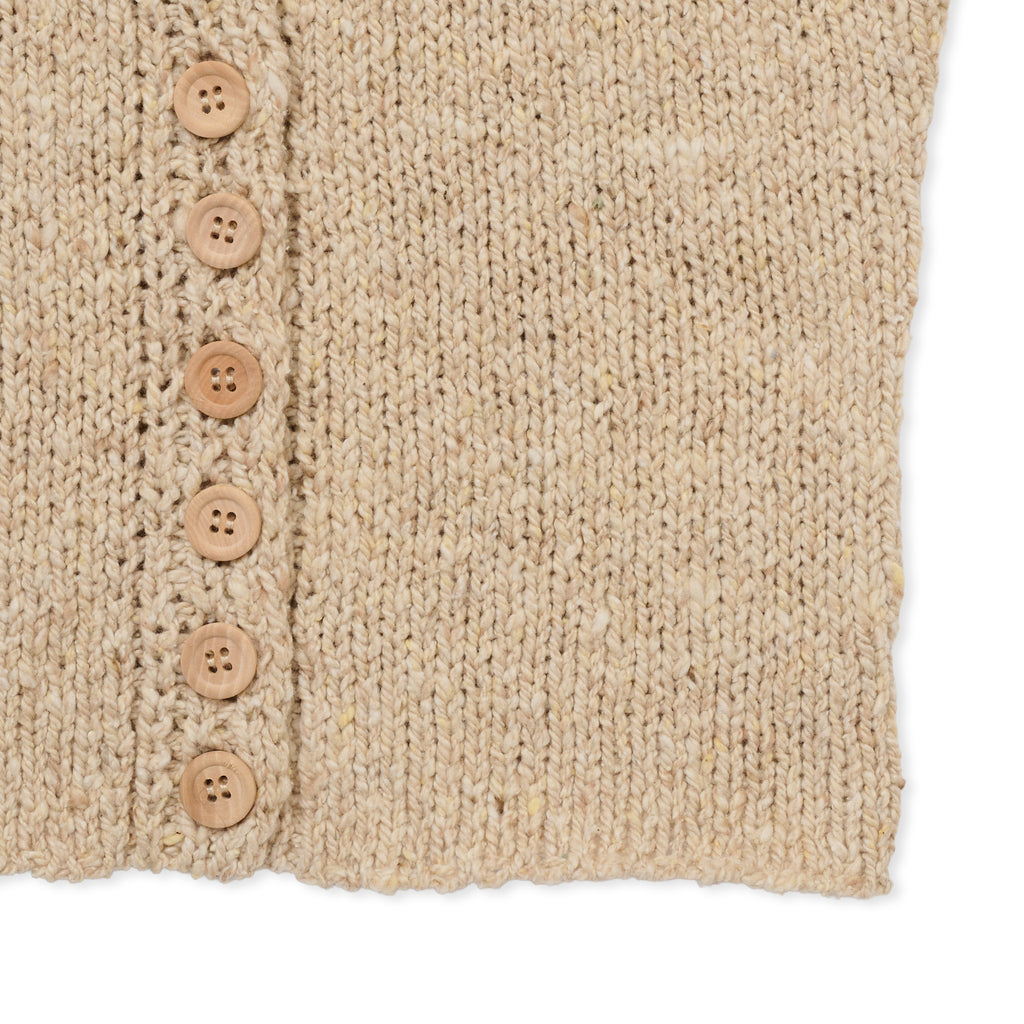 SHISHIKUI MANIBO HAN L.BEIGE 半袖ニット MANIBO HAN / L.BEIGE – SHISHIKUI