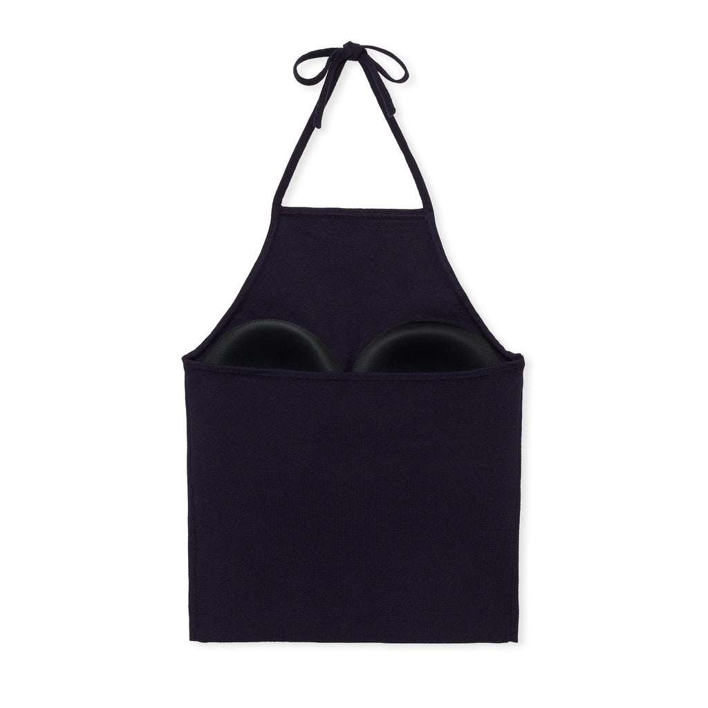 Shishikui 新作　2025 タンクトップ HALTER / NAVY – SHISHIKUI