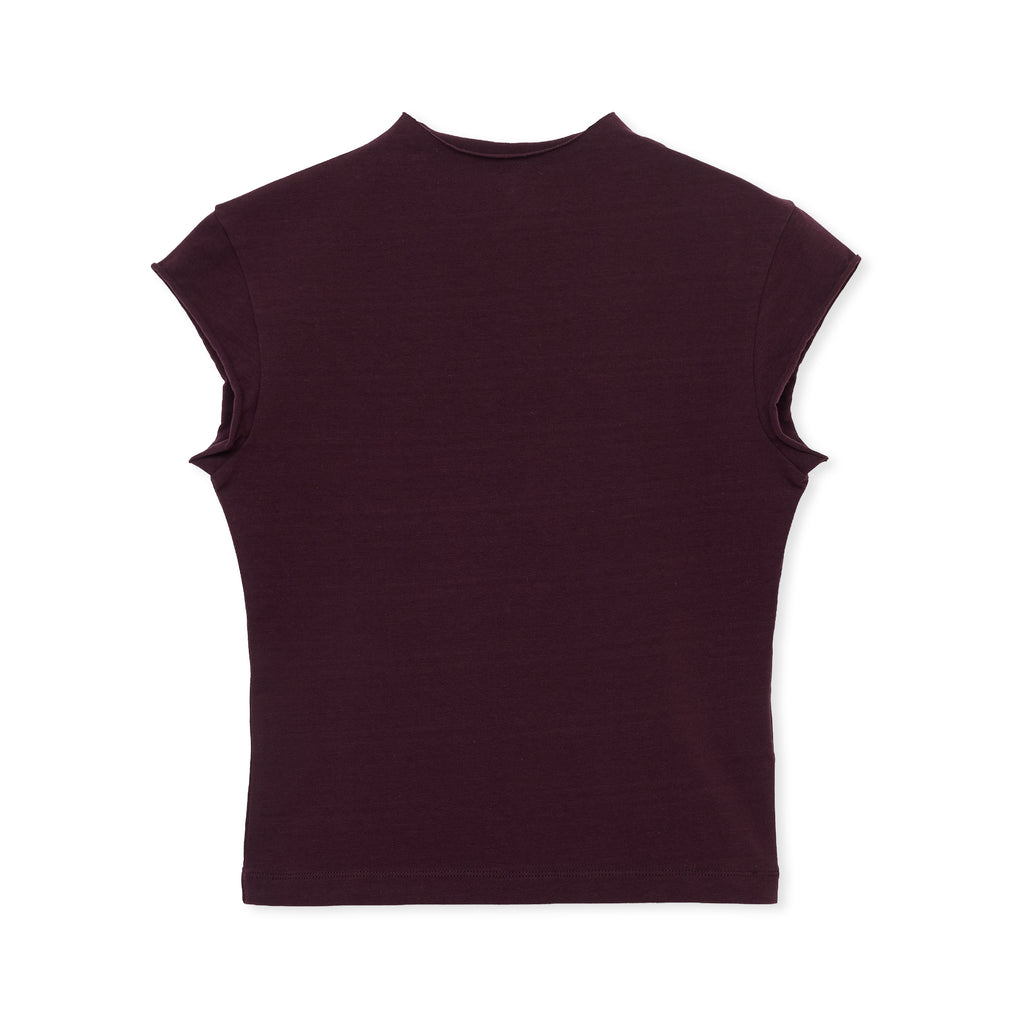 shishikui トップス CUT OFF / BORDEAUX – SHISHIKUI