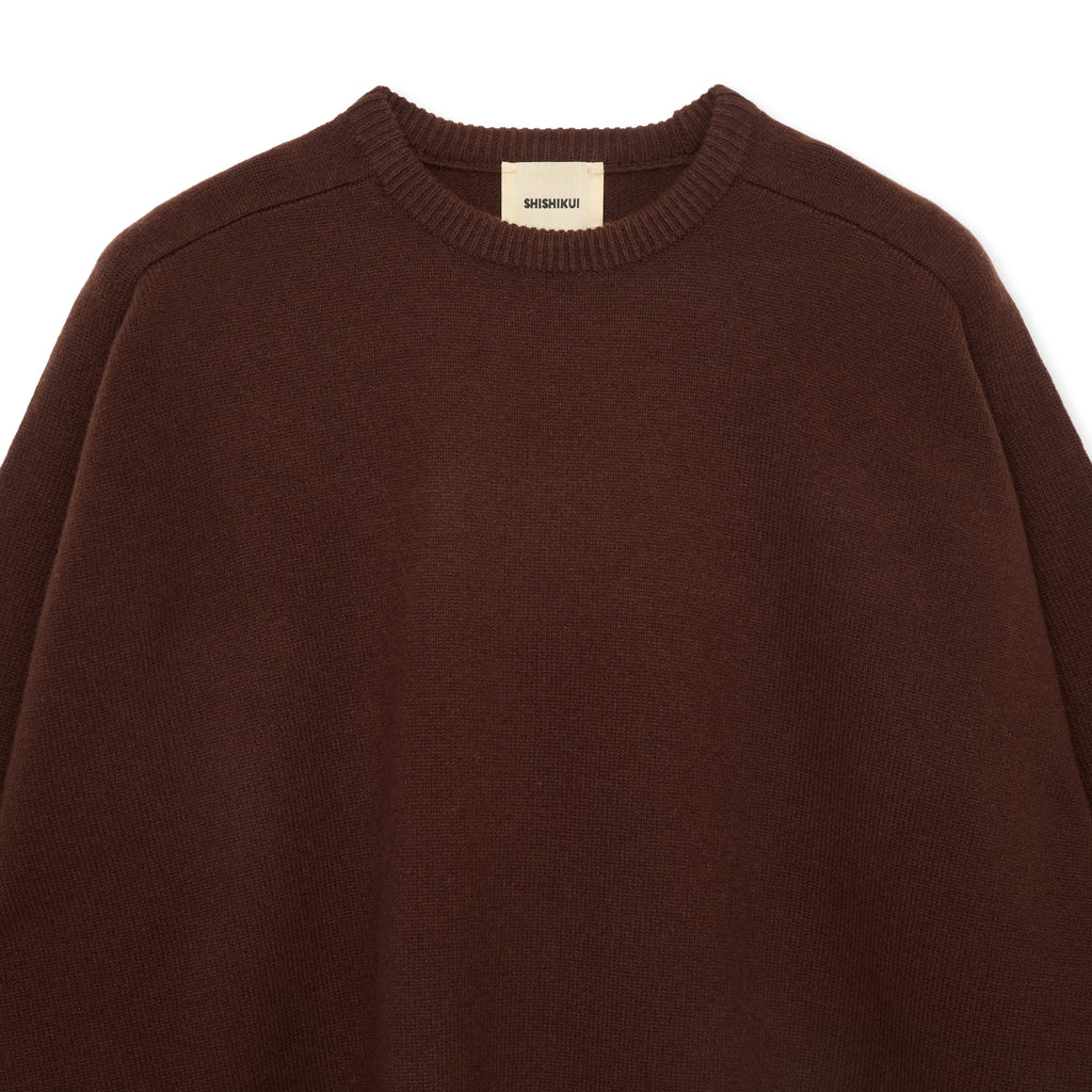 トップス SHISHIKUI COTTON C brown noir / BROWN – SHISHIKUI