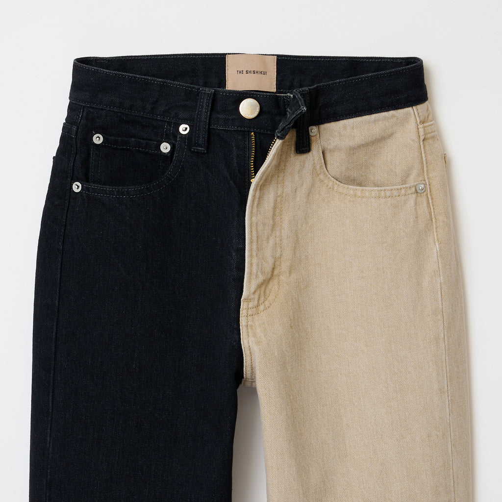【美品】シシクイ　クラッシックバイカラー/ 28 BLACK×BEIGE 0830_02_1024x.jpg?v=1662096248