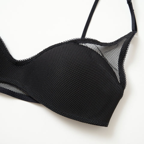 Mesh Bra / Black
