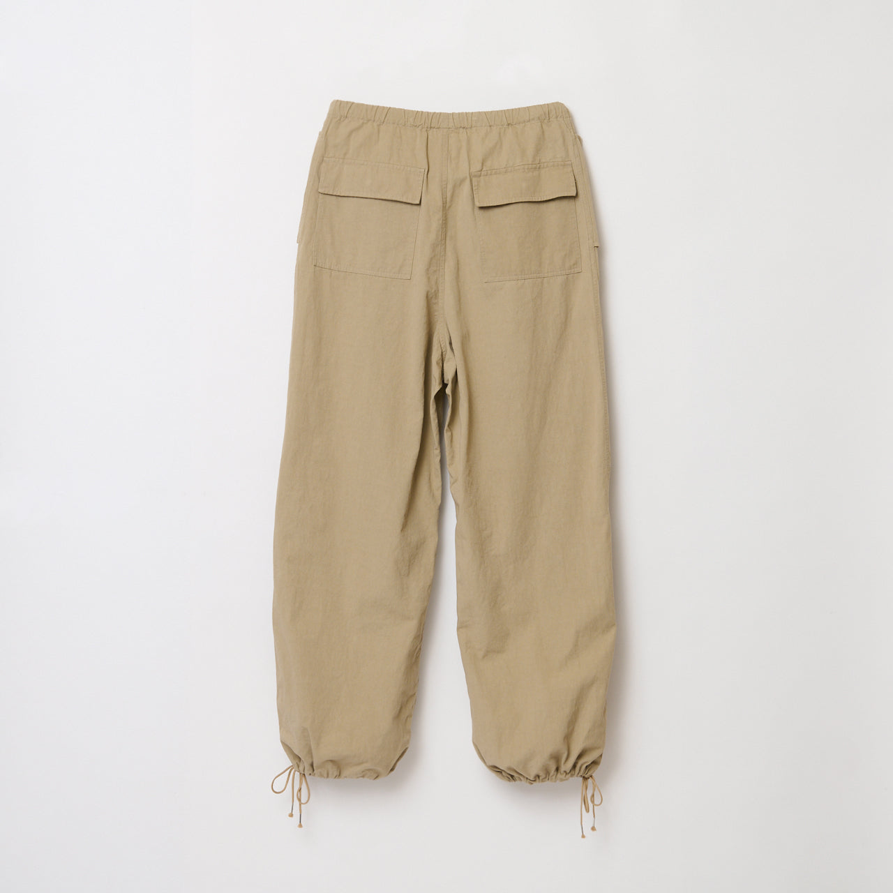 PARACHUTE PANTS / BEIGE – SHISHIKUI