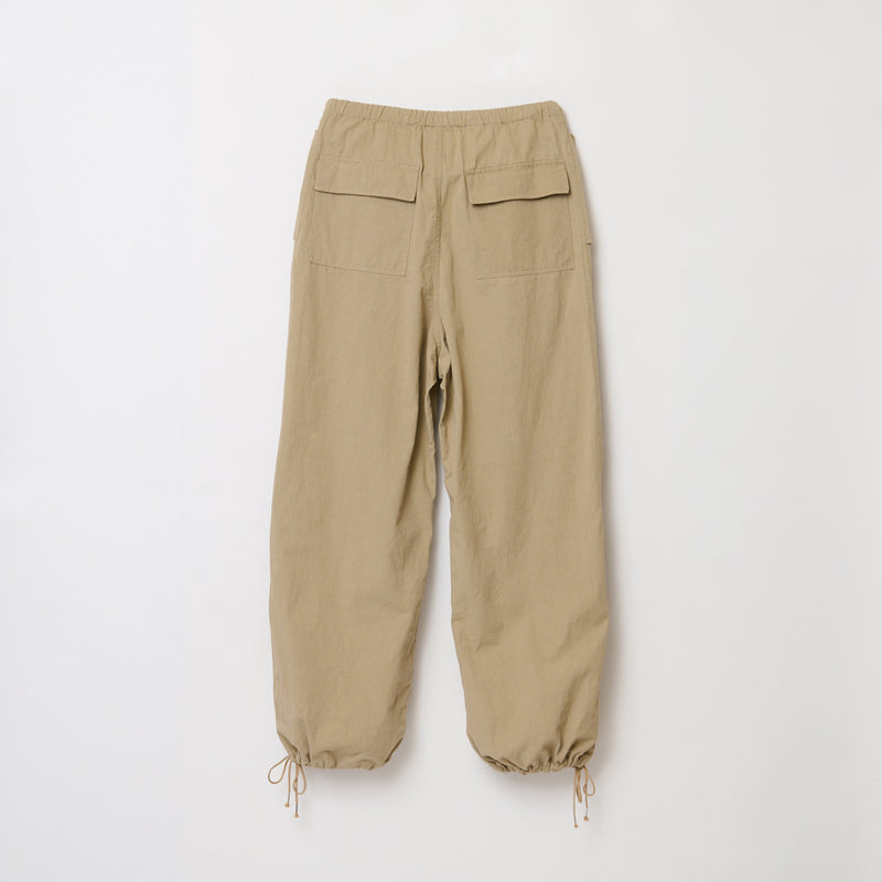 PARACHUTE PANTS / BEIGE – SHISHIKUI
