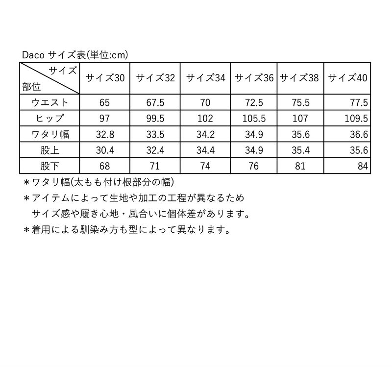 Daco / BLACK PINK STITCH