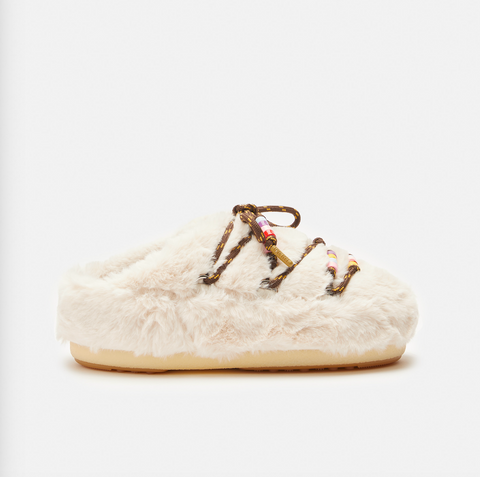 MOON BOOT MB MULE FAUX FUR 4298-WD1460250 L002