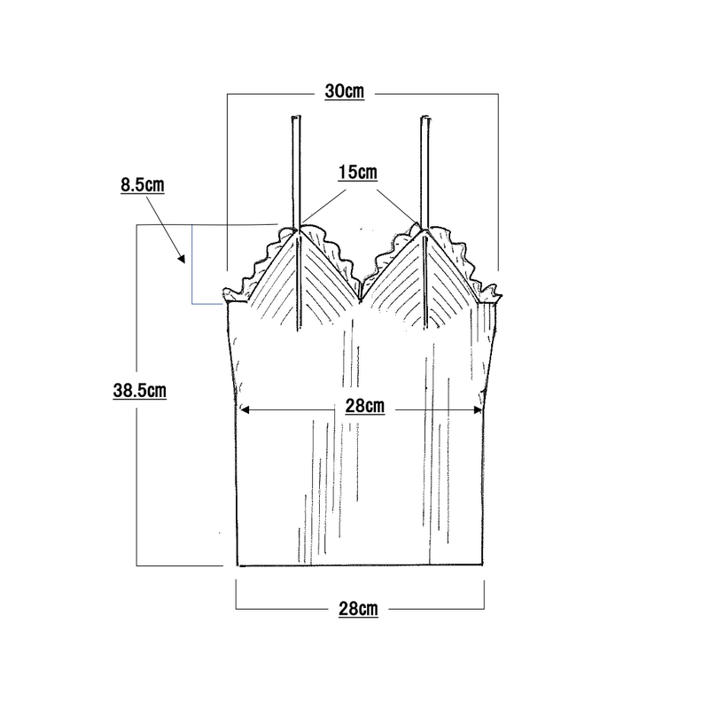 FRILLS TOP / RED – SHISHIKUI