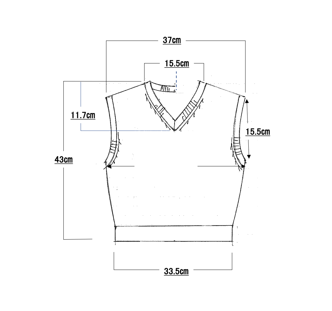 「完売品」SHISHIKUI Bui ノースリーブVネックニット ベスト Bui / BEIGE – SHISHIKUI