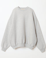 Brushed Crew / HEATHER GRAY