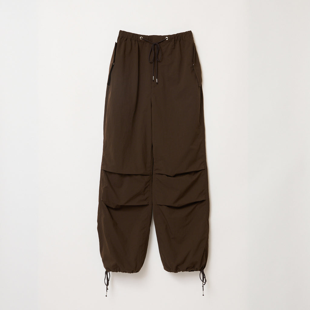 PARACHUTE PANTS / D BROWN – SHISHIKUI