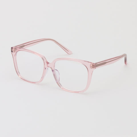 Square eye / CLEAR PINK