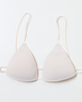 Strap Bra / MUSHROOM WHITE