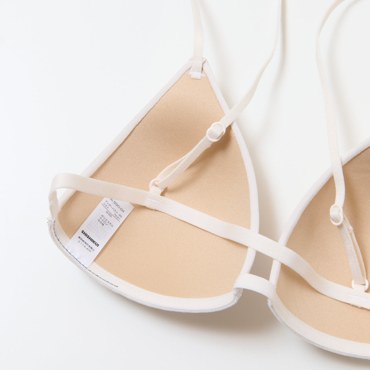 Strap Bra / MUSHROOM WHITE – SHISHIKUI