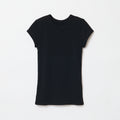 RIB TEE / BLACK