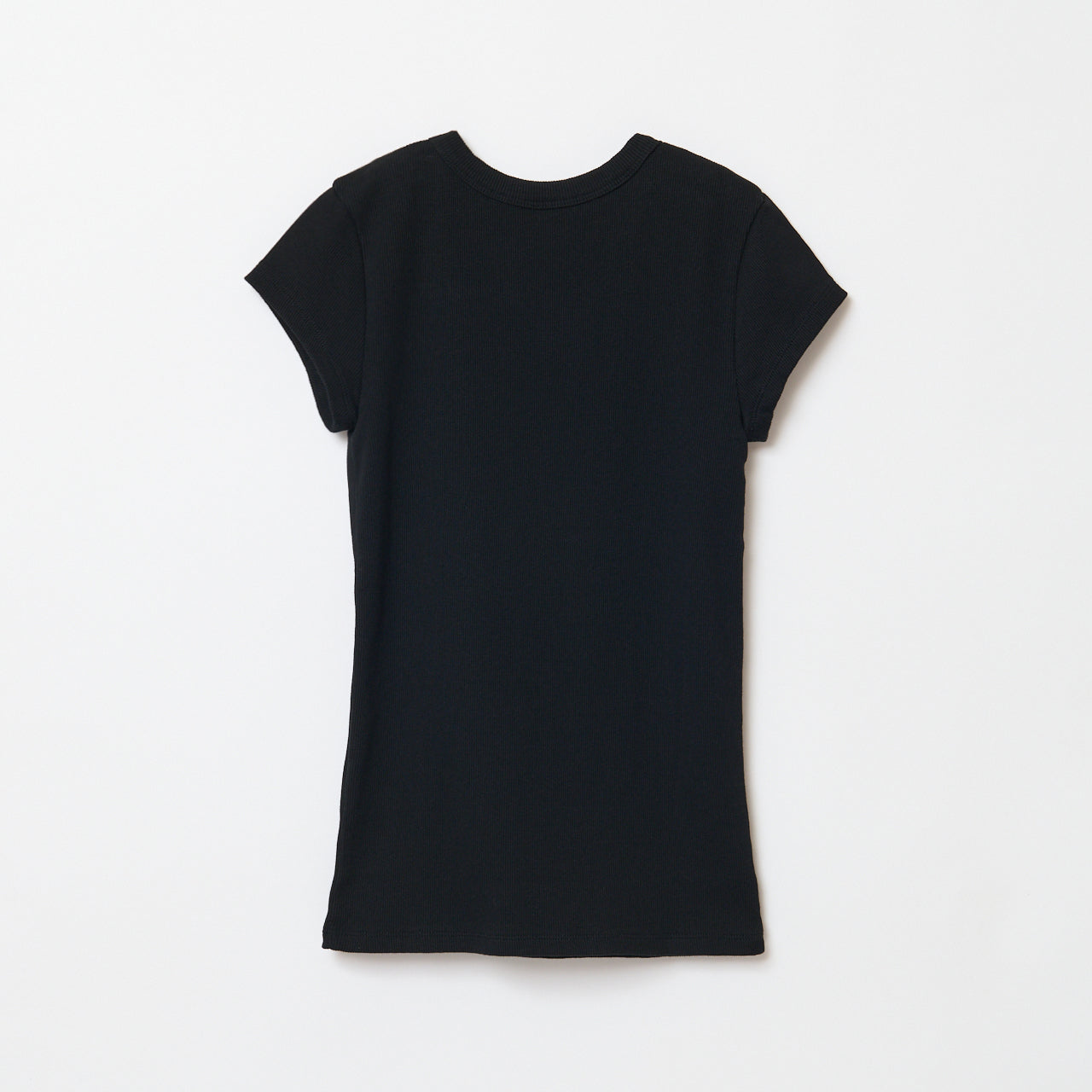 RIB TEE / BLACK – SHISHIKUI