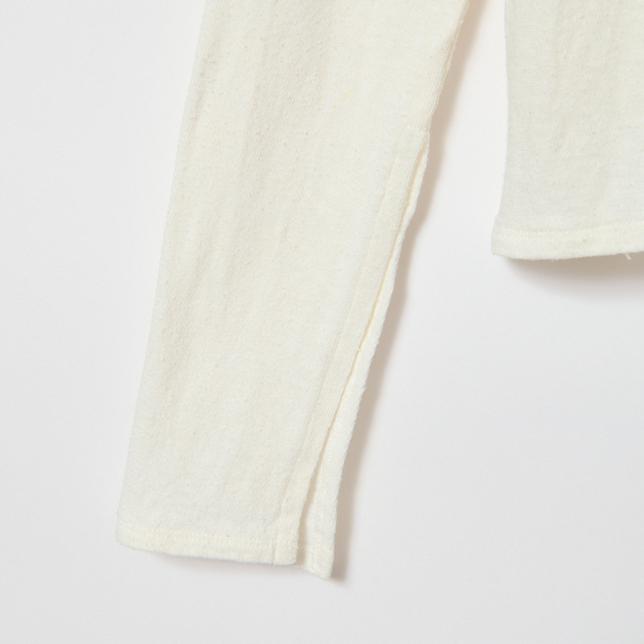 ト*ル様 新品　シシクイ　SHISHIKUI コットンネップロングティー New long / WHITE – SHISHIKUI