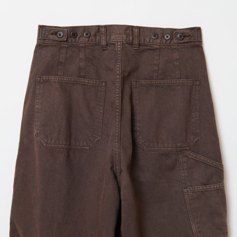 Painter pants / BROWN