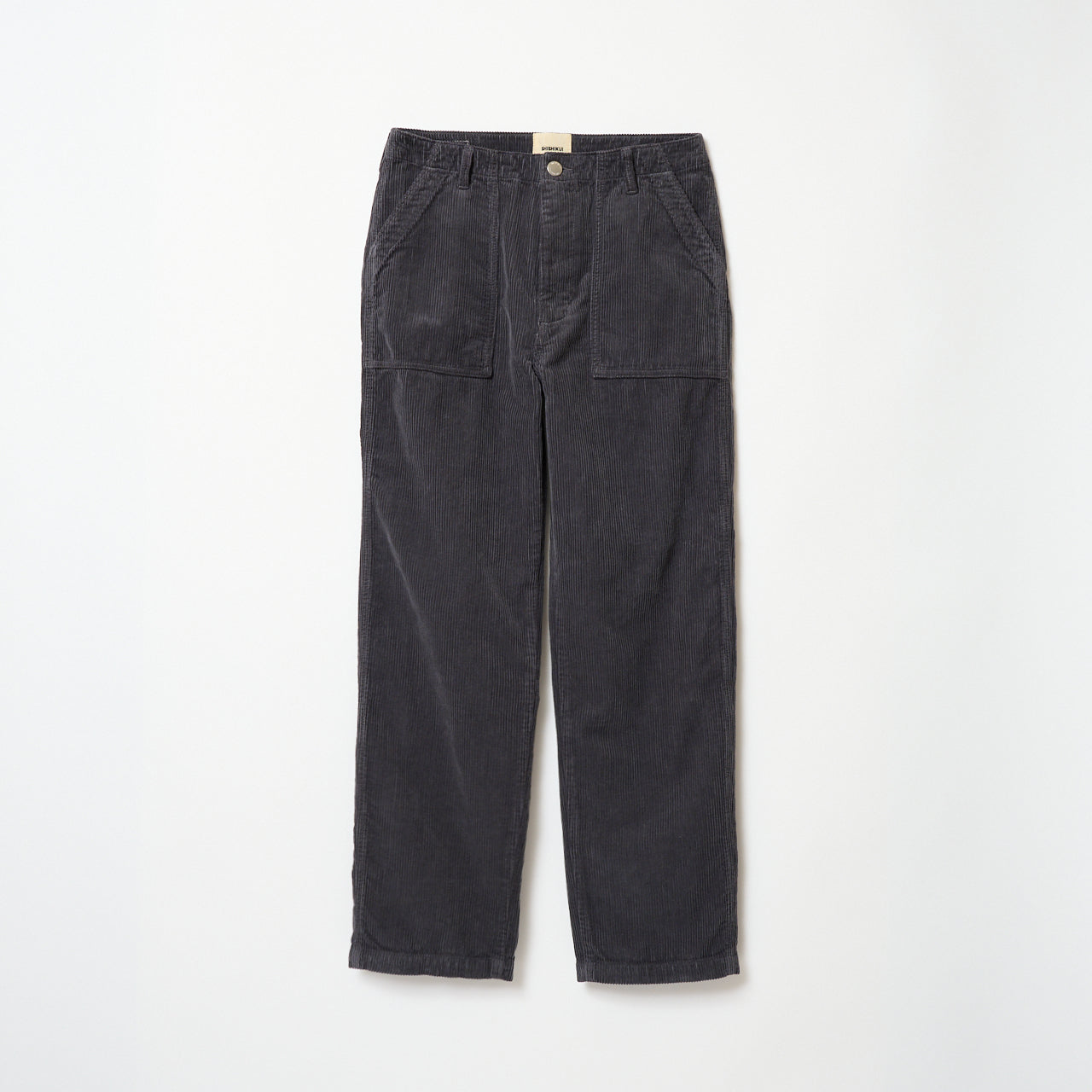 CORDUROY BAKER / CHARCOAL GRAY – SHISHIKUI