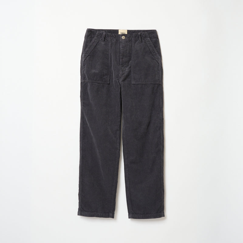 CORDUROY BAKER / CHARCOAL GRAY