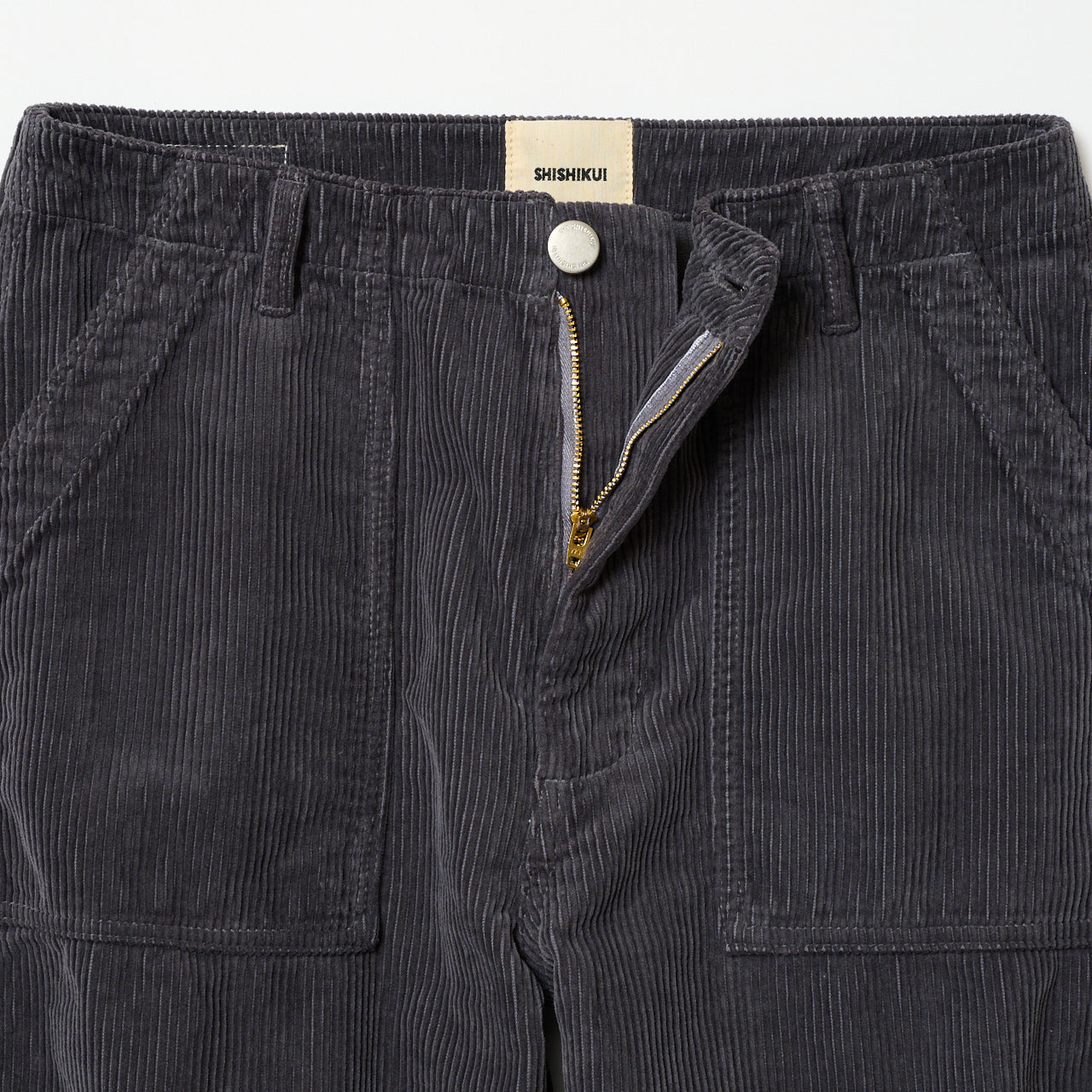 CORDUROY BAKER / CHARCOAL GRAY – SHISHIKUI