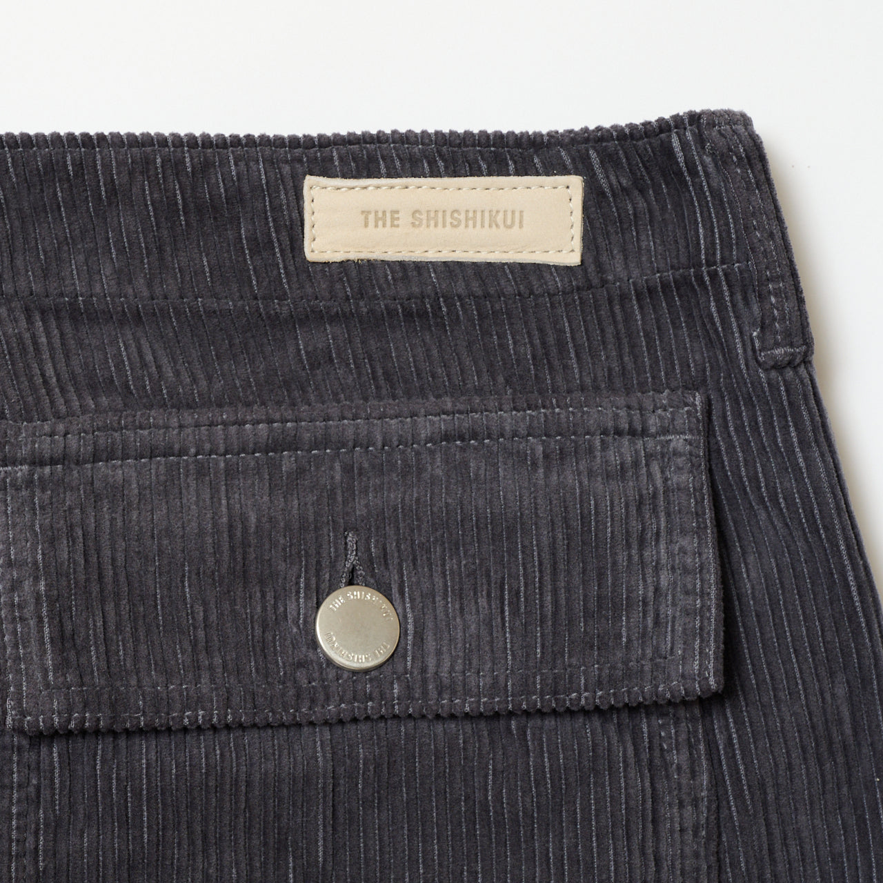 CORDUROY BAKER / CHARCOAL GRAY – SHISHIKUI