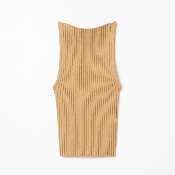 knit cami S / L.BROWN – SHISHIKUI