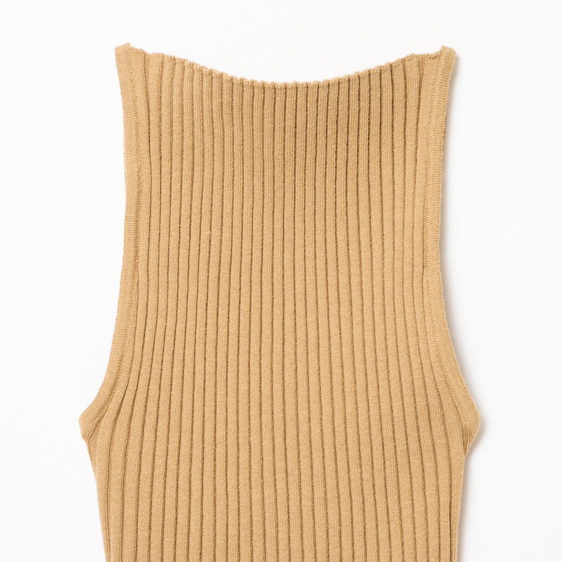 knit cami S / L.BROWN – SHISHIKUI