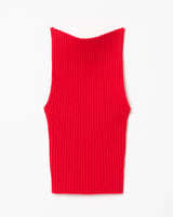 knit cami S / RED