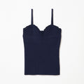 FRILLS TOP / NAVY