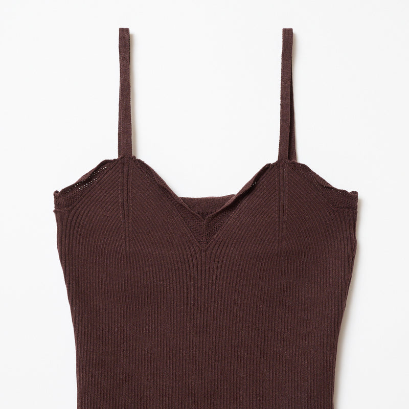 FRILLS TOP / D.BROWN