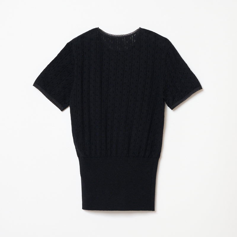 eyelet / BLACK