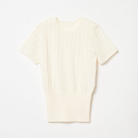 eyelet / OFF WHITE