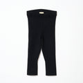 Rib Knit legg l / BLACK