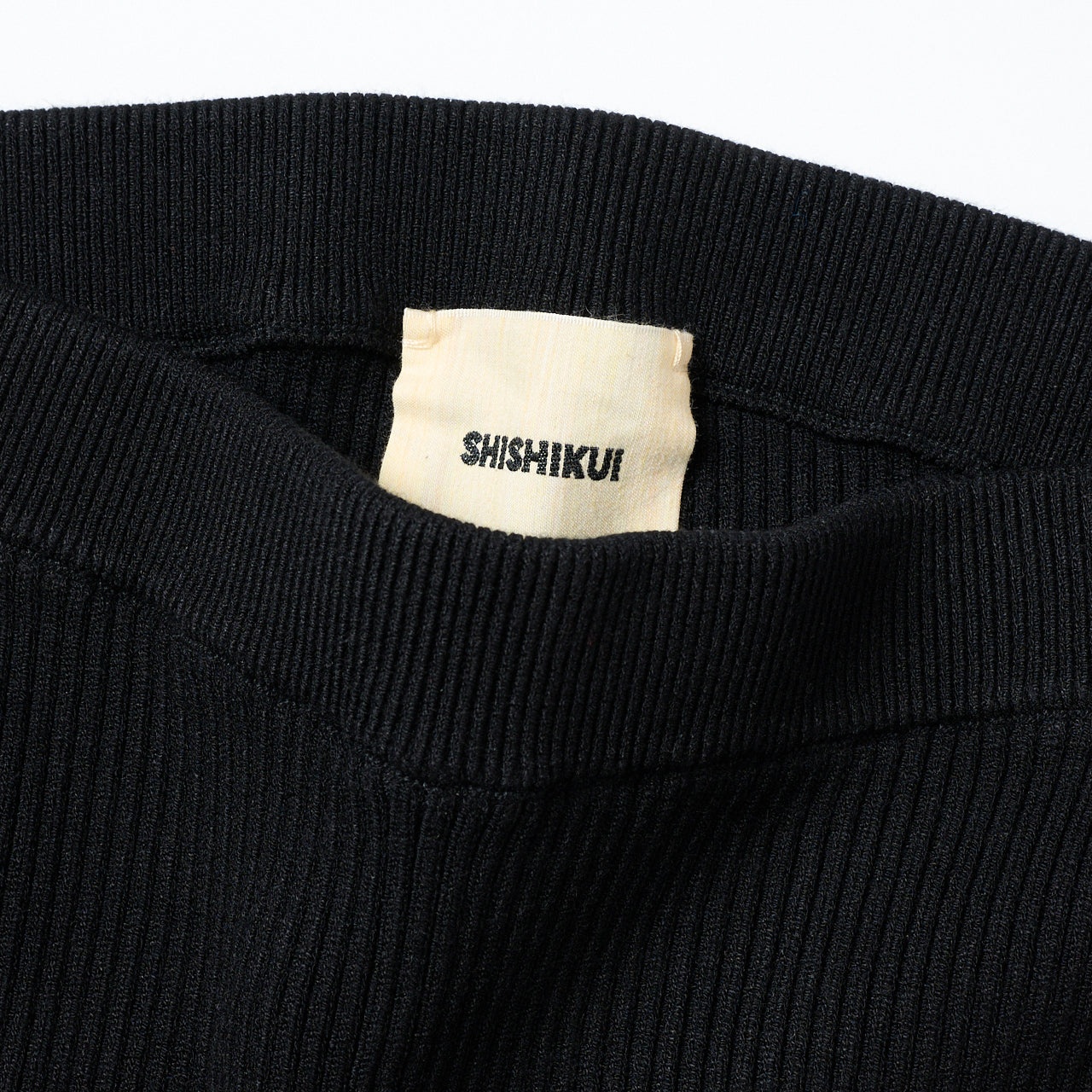 レッグウェア SHISHIKUI Rib Knit legg / BLACK Rib Knit legg l / BLACK – SHISHIKUI