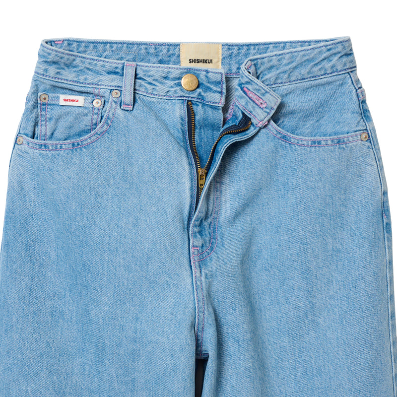 Daco / LIGHT INDIGO PINK STITCH