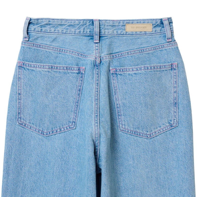 Daco / LIGHT INDIGO PINK STITCH