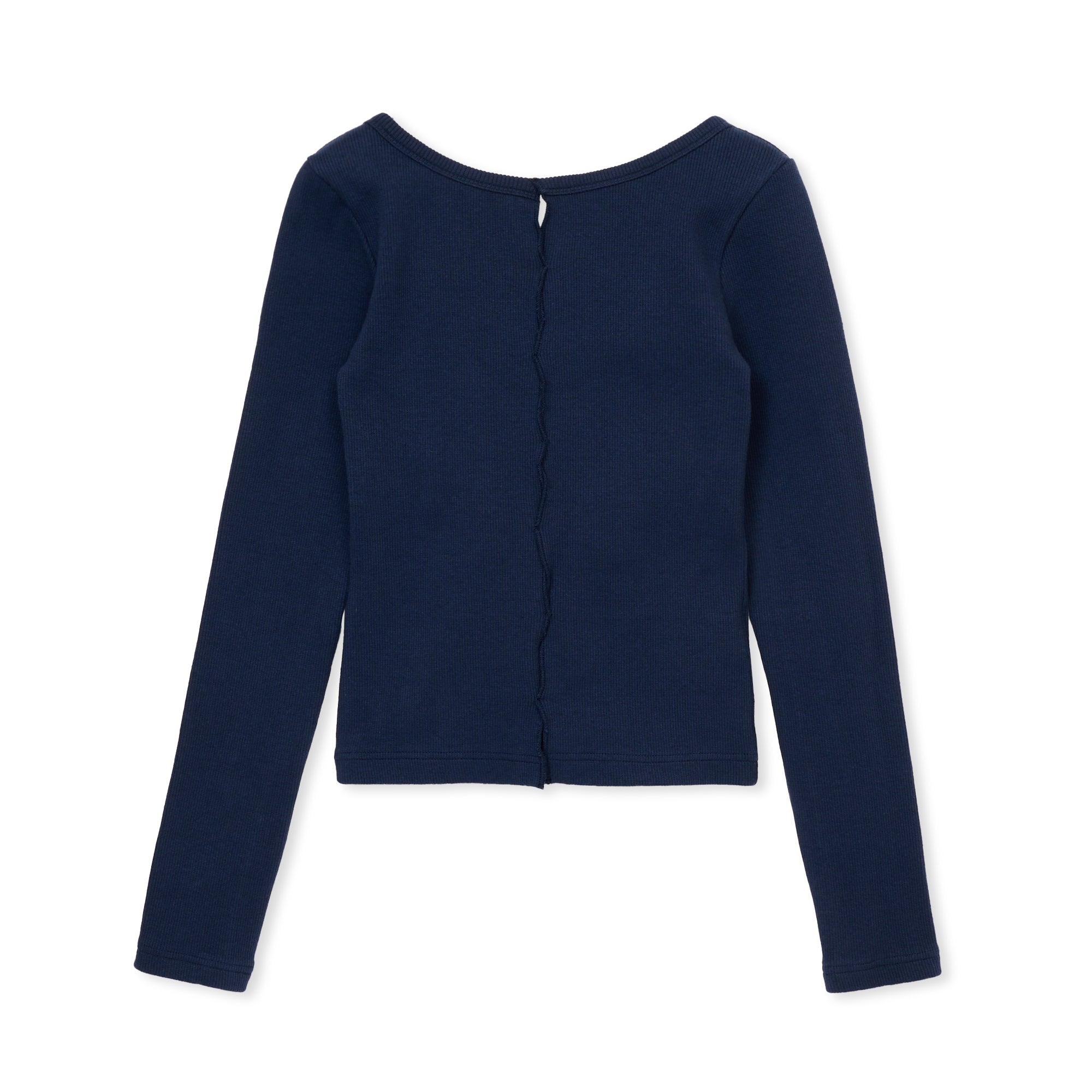 holed topp / NAVY – SHISHIKUI