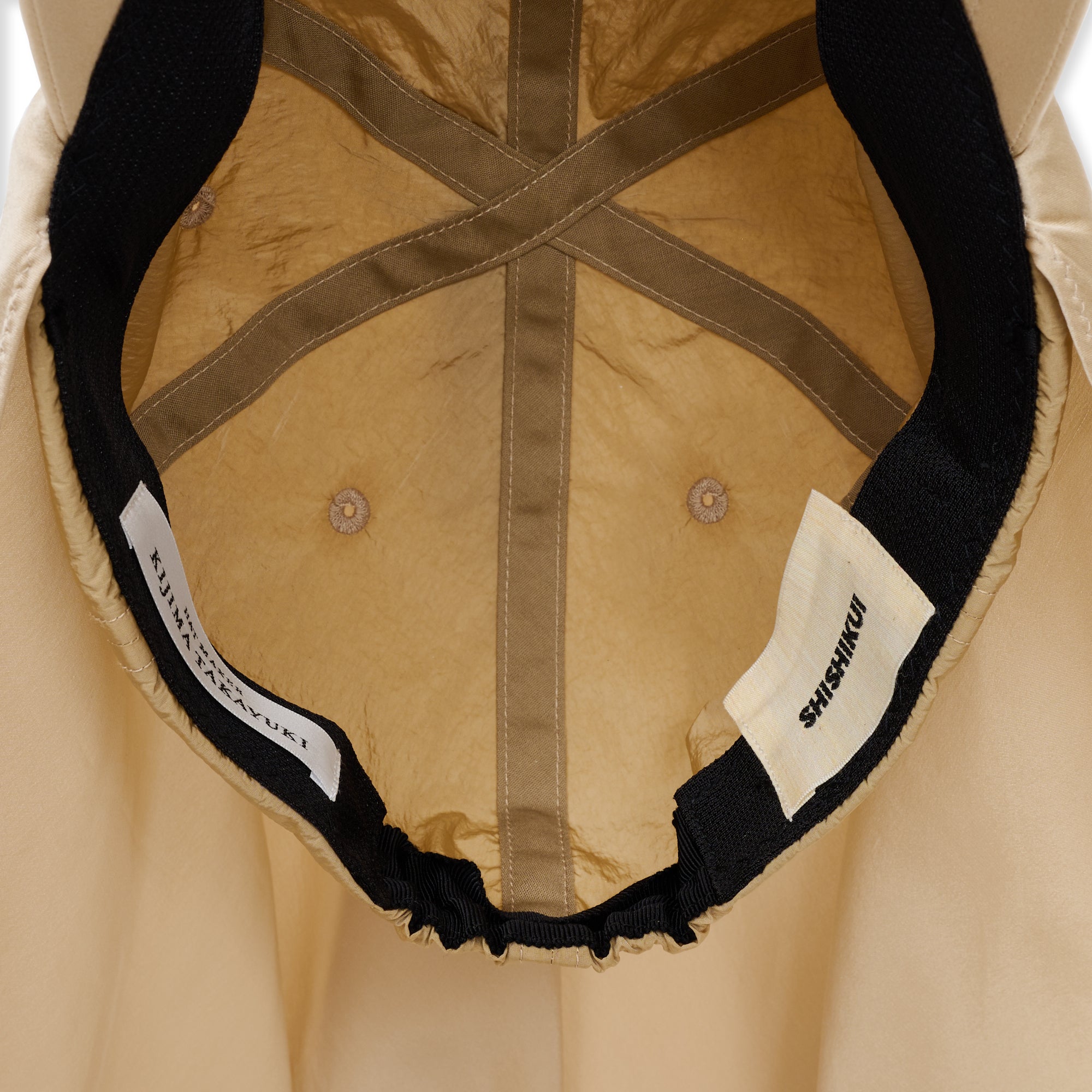 SILK SCARF CAP/ KHAKI – SHISHIKUI