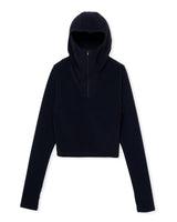 HALF ZIP / BLACK